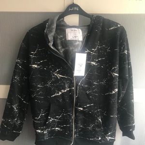 Girls zippered hoodie